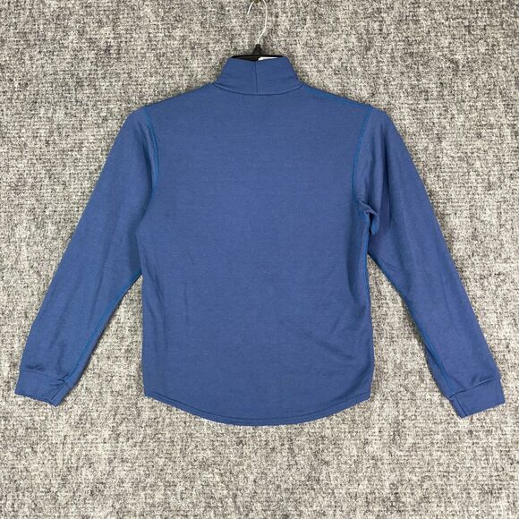 In Sport Shirt Womens Small Polartec Baselayer Long-Sleeve Casual Basic Blue - Picture 2 of 10
